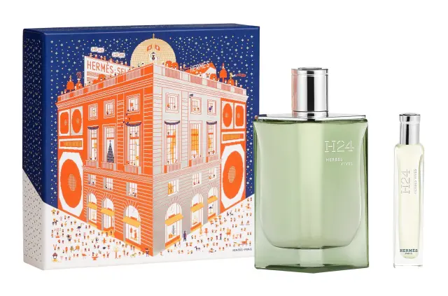 Hermès Ανδρικό Άρωμα Herbes Vives H24 Eau De Parfum 100ml + Travel Size 15ml