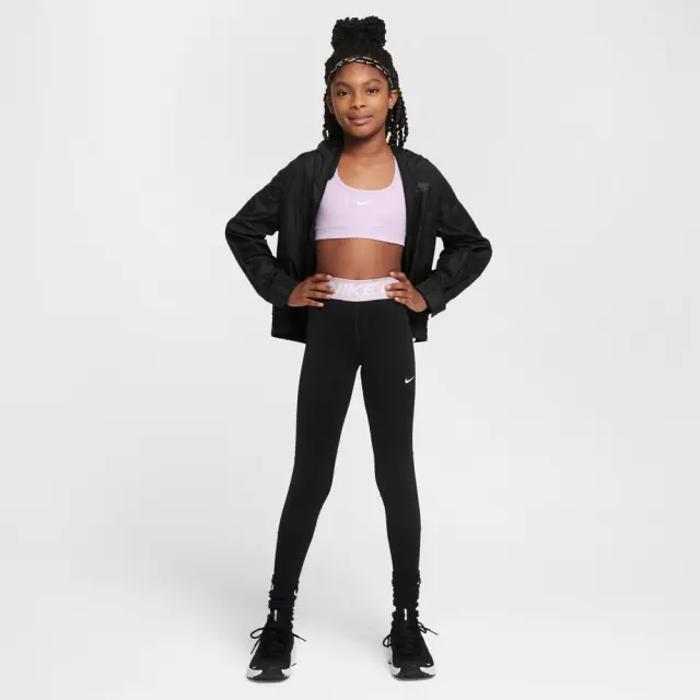 Nike Pro Dri-FIT ΠΑΙΔΙΚΟ ΚΟΛΑΝ (DA1028-014) - Μαύρο-Ροζ - XL 13-15 ετών 3