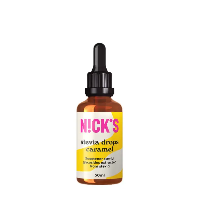 Nick's Stevia Drops Caramel, 50 ml