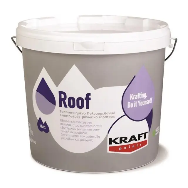 Kraft Roof White 9L+1L