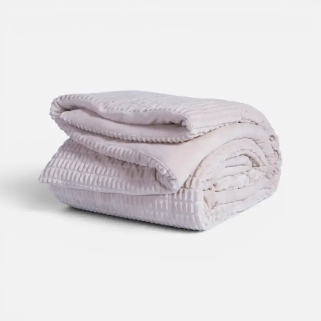 Κουβερτοπάπλωμα Μονό Elaisa 160x220 Nef Nef Homeware, ΥΦΑΣΜΑ:100% ΠΟΛ-ΕΣΩΤ:100% ΠΟΛ - CREAM (041168)