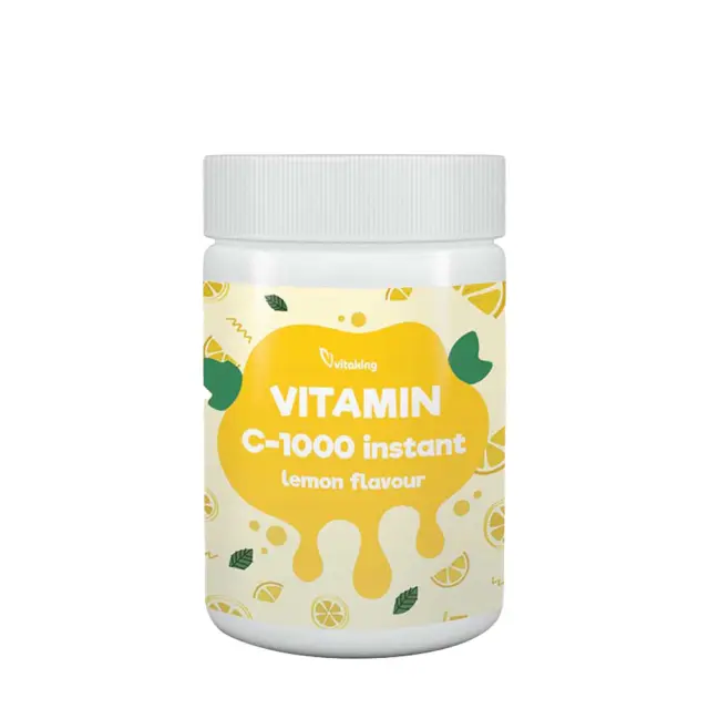 Vitaking Instant Supreme Vitamin C Powder Lemon, 150 g