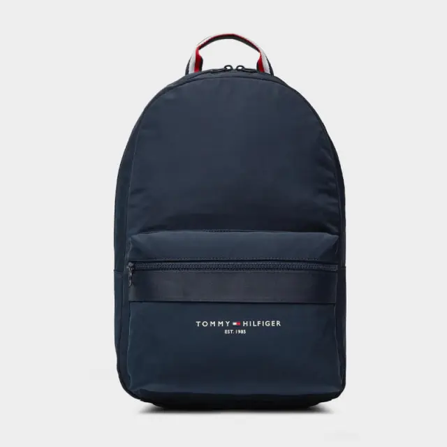 Tommy Hilfiger - Ανδρικό Σακίδιο Th Established Backpack AM0AM09272-DW5 Μπλε Σκούρο