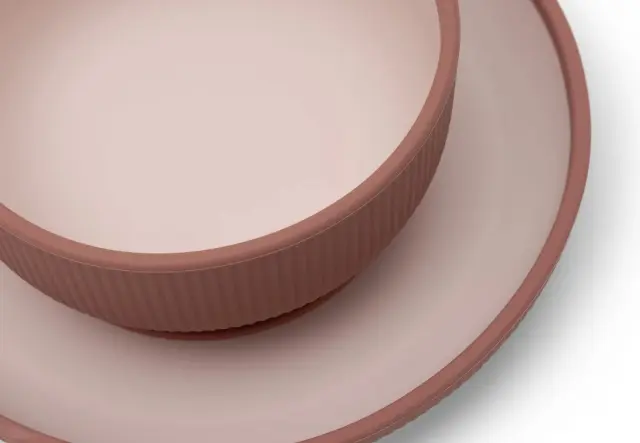 Σετ 4 τμχ Φαγητού Σιλικόνης Blush Shades (4+ μηνών) - Jollein 3