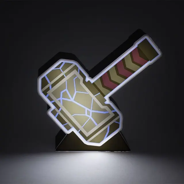 Paladone Φωτιστικό Marvel Thor s Hammer - 2D Light 17cm (PP9753MA) 3