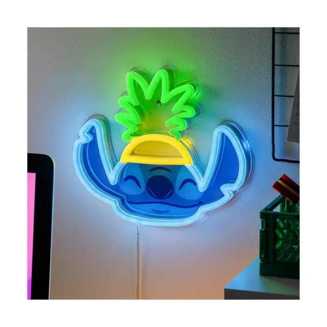 Paladone Φωτιστικό STITCH - Pineapple Wall Mountable LED Neon Light (PP14685LSVN) 2