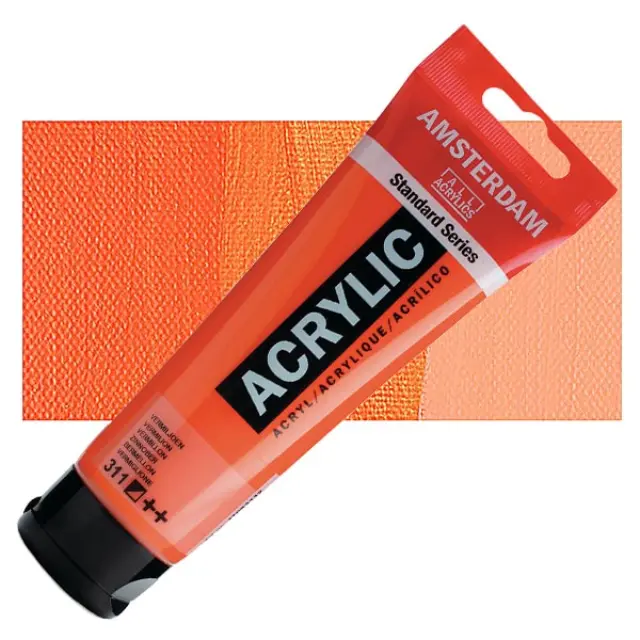 Ακρυλικό Talens Amsterdam 311 Vermilion - 120ml