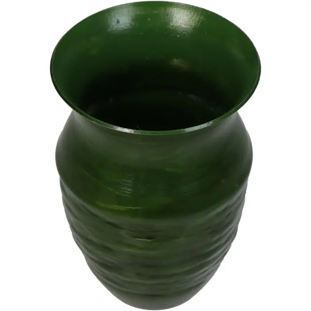 Βάζο Πράσινο Αλουμίνιο 7.5x7.5x11.5cm 3