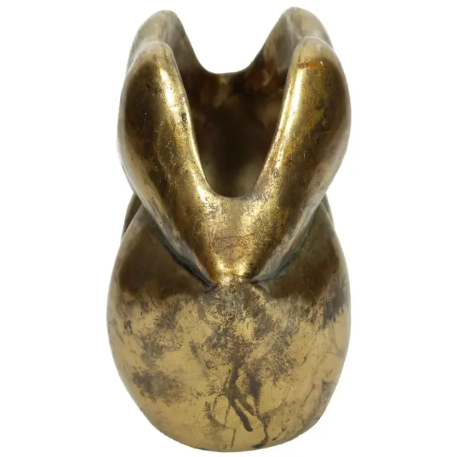 Κασπώ Χείλη Χρυσό Polyresin 28x10x12.5cm 2