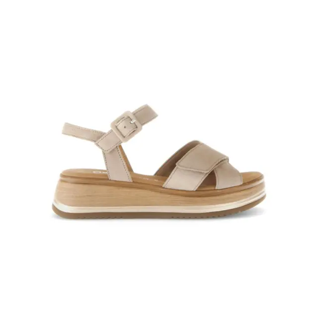 Gabor Πέδιλα Γυναικείο δέρμα Nubuck Μπεζ GAB/62741 30-SAND