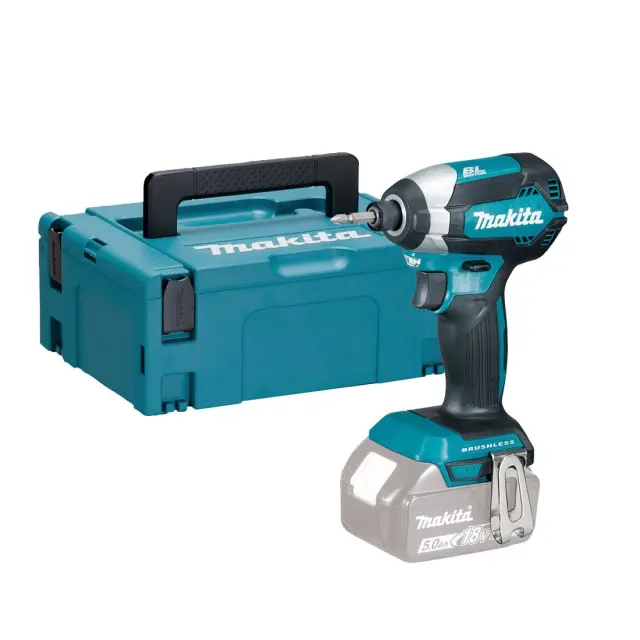 Makita DTD153ZJ - Παλμικό Κατσαβίδι Μπαταρίας 18V σε Βαλίτσα Μεταφοράς (Χωρίς Μπαταρία και Φορτιστή)