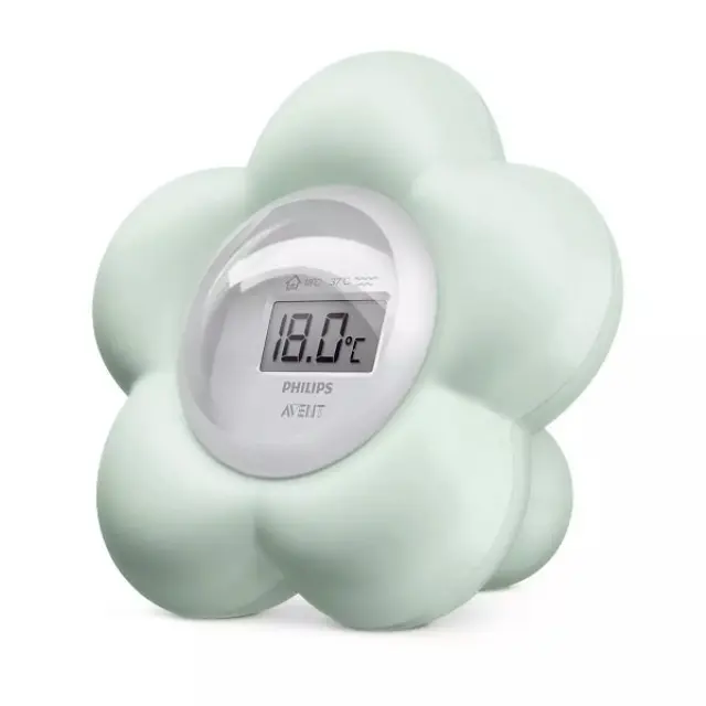 Avent Philips Ψηφιακό Θερμόμετρο για το Μπάνιο + το Δωμάτιο (SCH480/20) 1τμχ 2