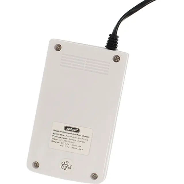 Andowl Q-CD100 Φορτιστής 4 Μπαταριών Ni-MH Μεγέθους AA ΑΑΑ 2