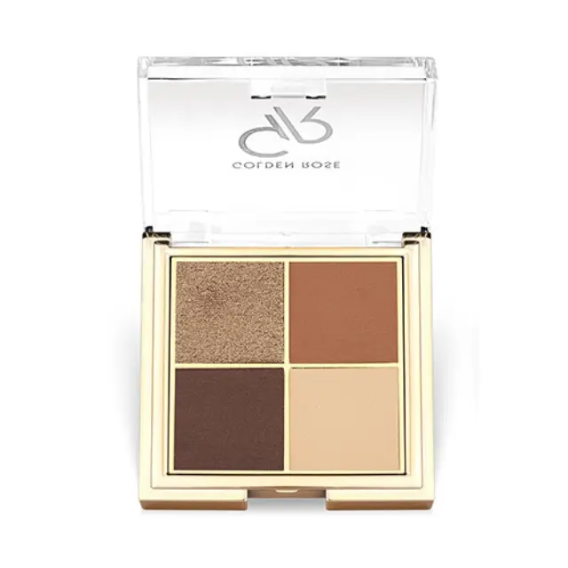 Golden Rose Quattro Eyeshadow Palette 4x2.2g - 04 Coffee Dream