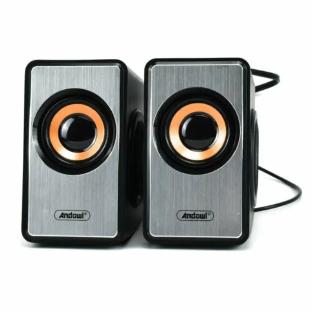 Andowl Q-YX16 Ηχεία Υπολογιστή 2.0 με Ισχύ 3W