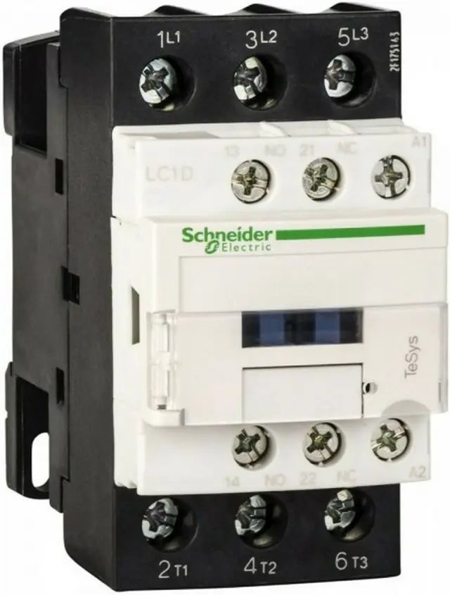 Contactor, TeSys Deca, 3P(3 NO), AC-3/AC-3e, 0 to 440V, 18A, 230V 50Hz coil
