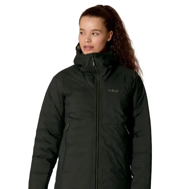 Microlight Shield Γυναικείο Aδιάβροχο Πουπουλένιο Jacket Black - Large 2