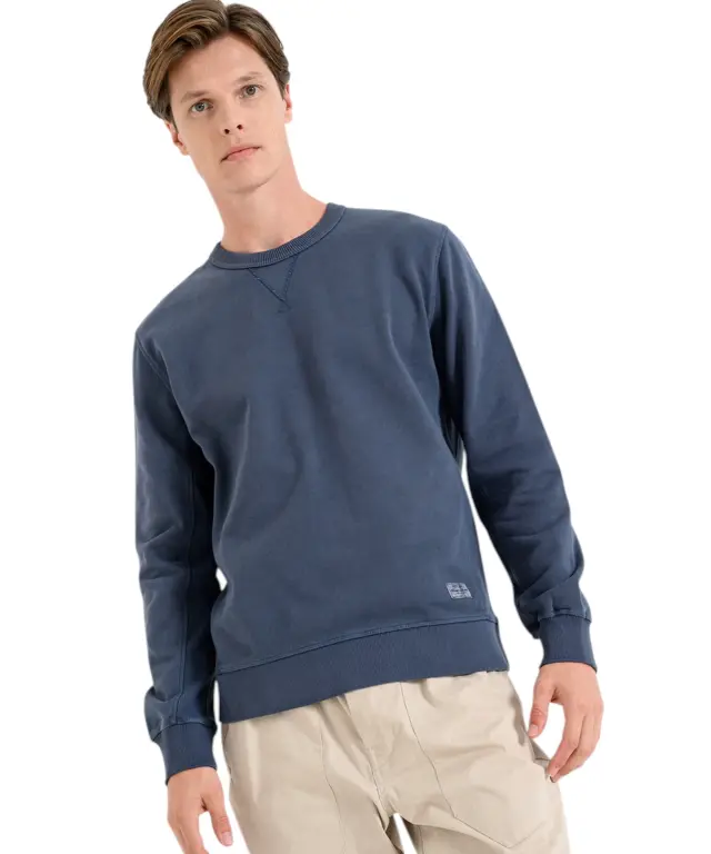 Pepe Jeans - Ανδρική Μπλούζα Φούτερ Jasper PM5800201-594 Μπλε 2
