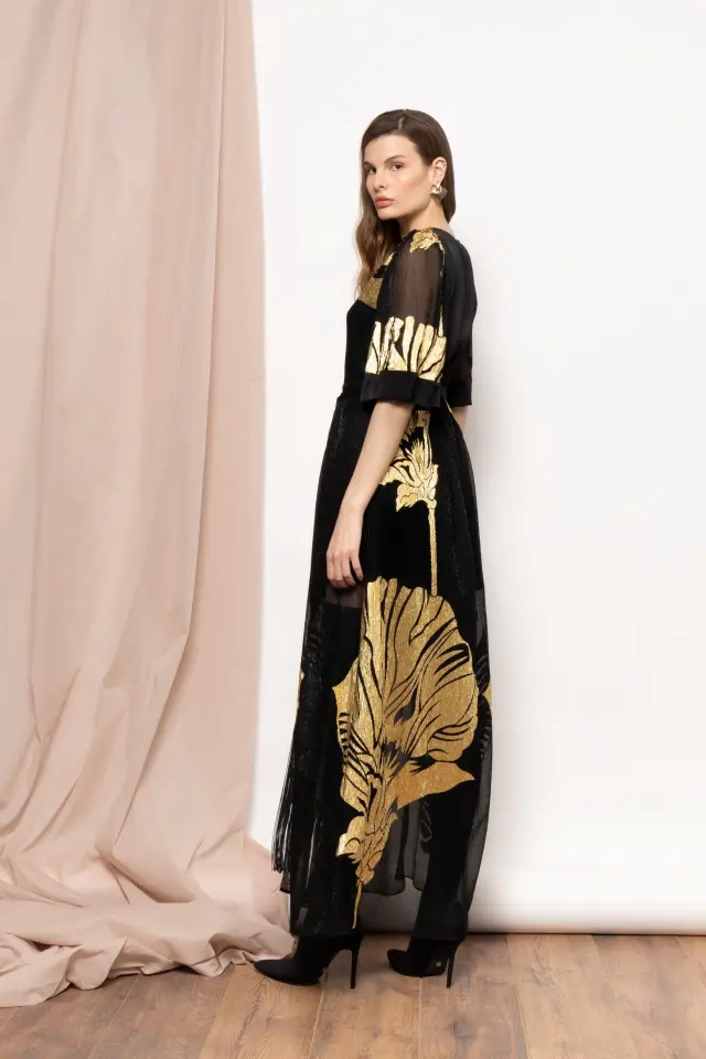 Nema Resort Wear Maxi Dress (15007N029 BLACK) - L 3