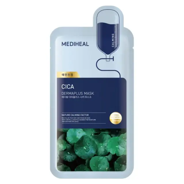 Mediheal Dermaplus Cica Mask - Μάσκα με εκχύλισμα centella asiatica για μείωση ερεθισμών