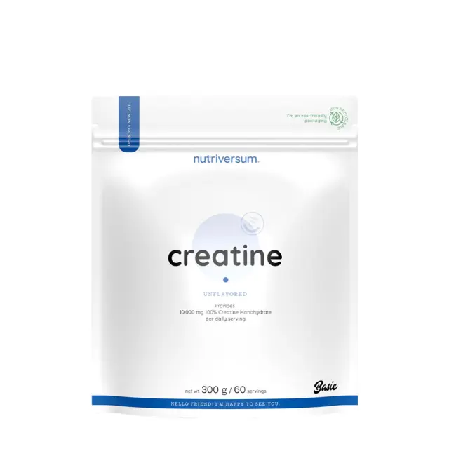 Nutriversum Creatine - BASIC Unflavored, 300 g
