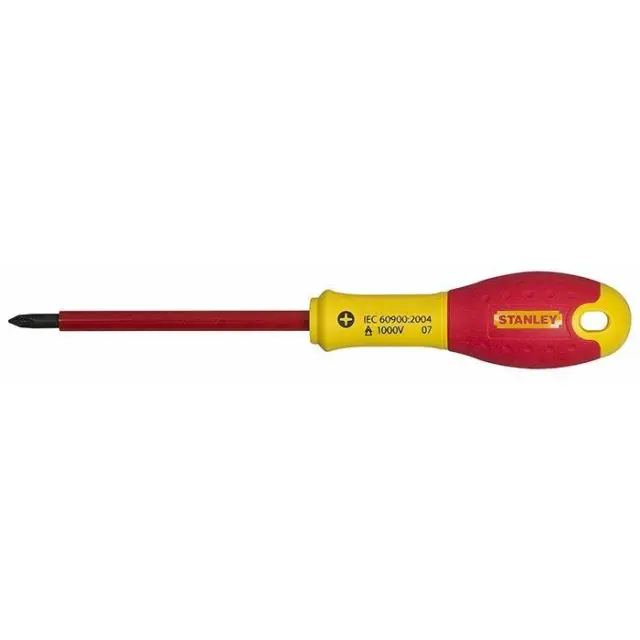 Insulated Screwdriver FATMax VDE PH2*125MM 0-65-416 Stanley