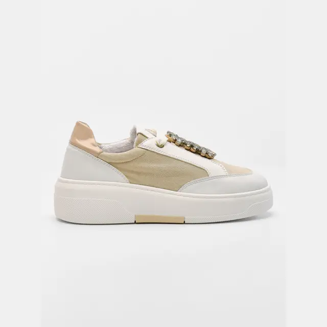 Comart Sneakers Γυναικείο HT Μπεζ ART/5582 BIANCO