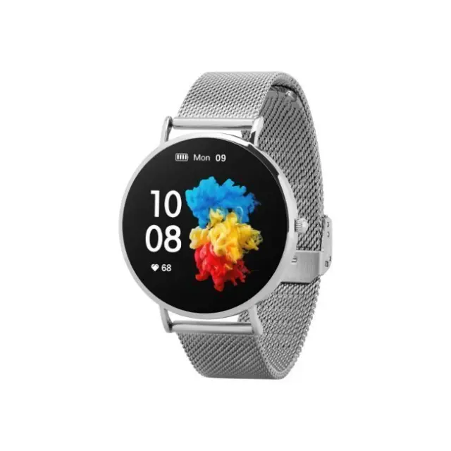 Garett Verona 45mm Silver Steel