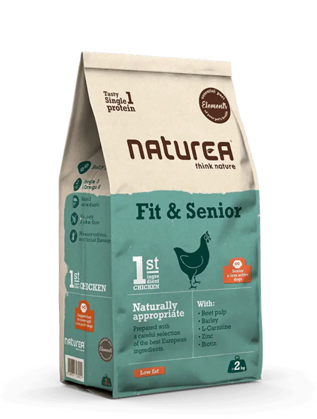 Naturea Elements Fit & Senior Chicken 2Kg Μονόχρωμο