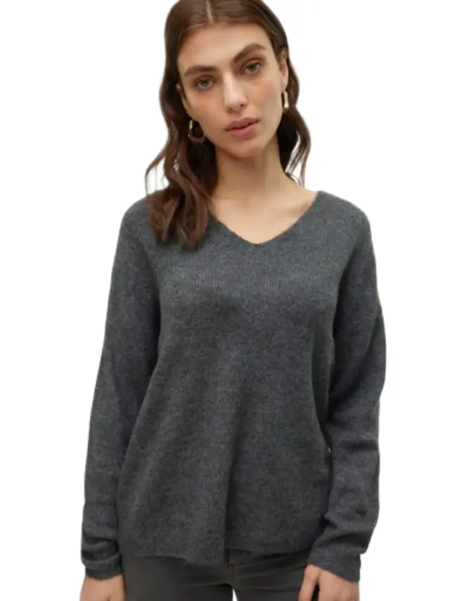 Vero Moda γυναικείο πλεκτό πουλόβερ VMCREWLEFILE 10233357-2