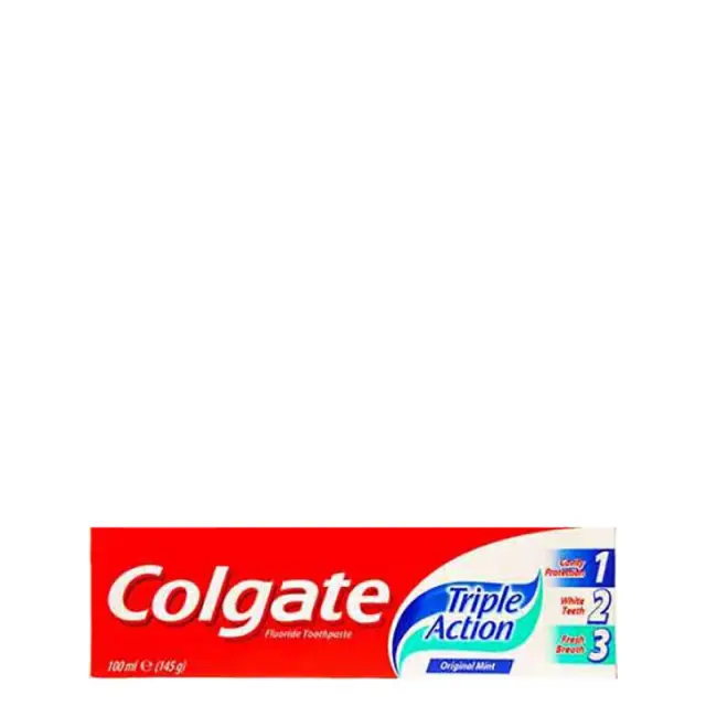 Colgate Triple Action Οδοντόκρεμα Με Γεύση Μέντα 100ml
