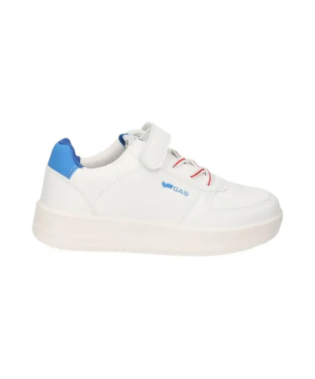 Gas - Παιδικά Sneakers Kewin Kid LTX GAK614210-0124 Λευκό/Μπλε