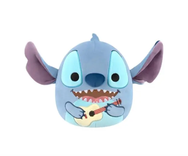 Squishmallows- Λούτρινο Disney Stitch With Guitar 20εκ. / JWSQ1602 (Jazwares)