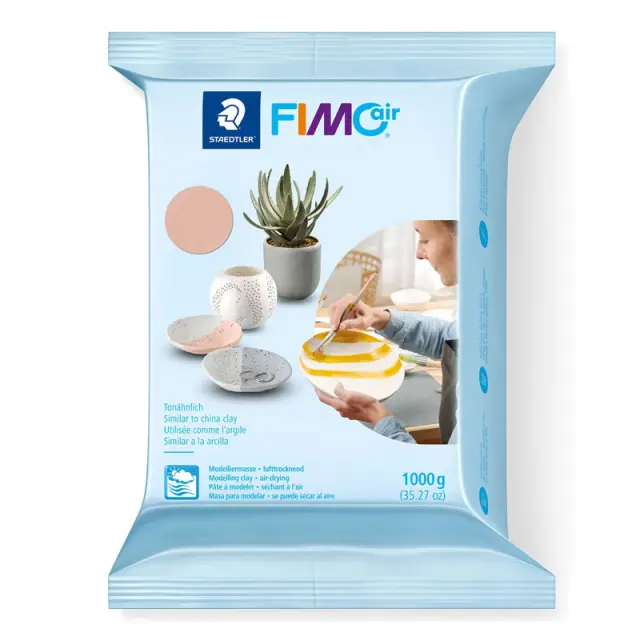 Πηλός Αυτοξηραινόμενος Staedtler FIMO Air Basic - Flesh - 1Kg