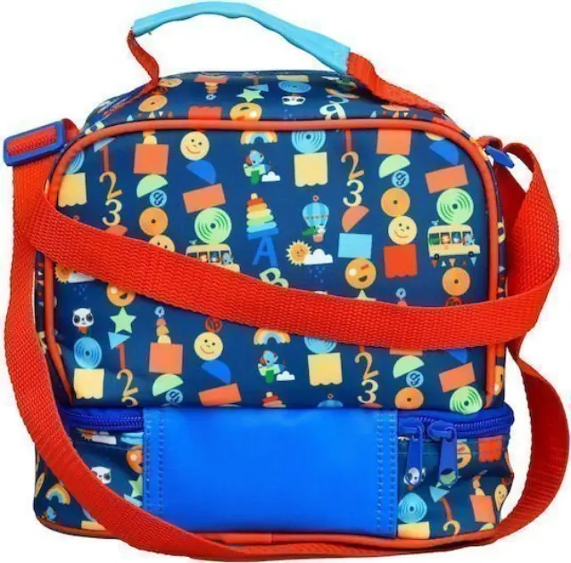 Fisher Price Πολύχρωμη Ισοθερμική Τσάντα Φαγητού 20x15x21cm, 1τμχ 2