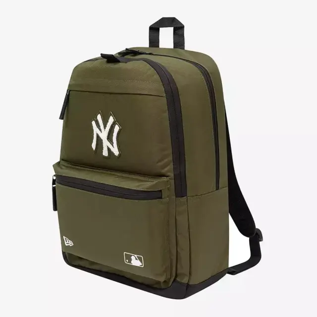 New Era Adult MLB Applique Delaware New York Yankees Backpack Λαδί 60503780 (New Era) - One Size 2