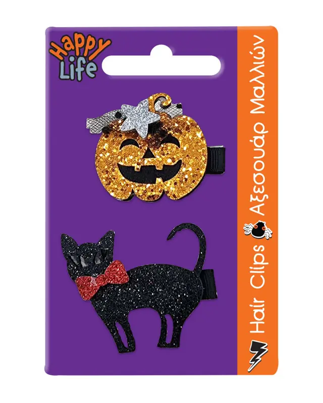 Σετ με 2 κλιπ μαλλιών Halloween