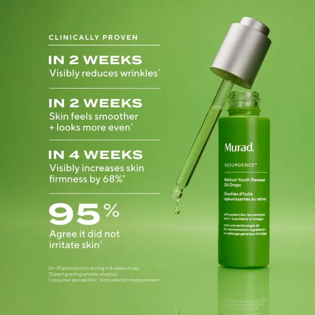 Murad Retinol Youth Renewal Oil Drops Αντιρυτιδικό Λάδι Προσώπου 30ml 2
