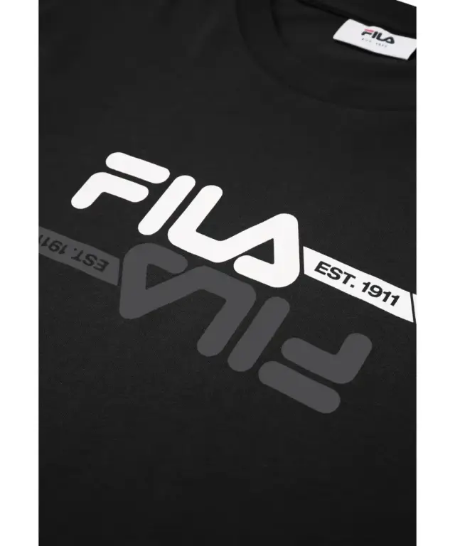 Fila - Ανδρικό T-shirt Manta FAM1126-80010 Μαύρο 3
