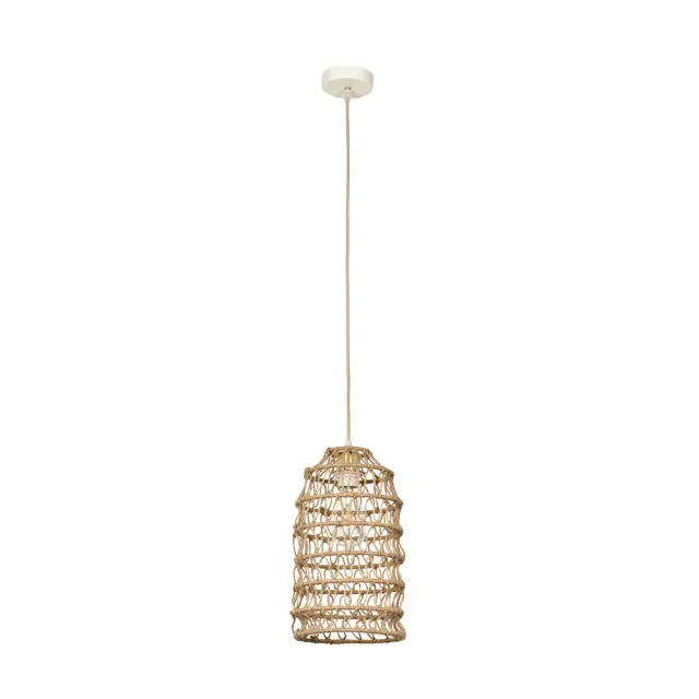 InLight Κρεμαστό Φωτιστικό από σχοινί 1xE27 D:20cm (4048-C)