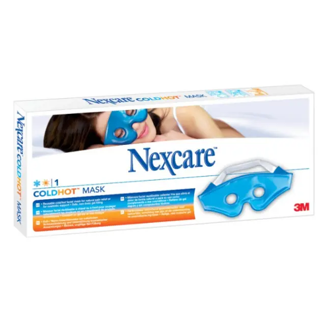 Nexcare ColdHot Mask Επίθεμα Gel Κρυοθεραπείας/Θερμοθεραπείας 1τμχ 2
