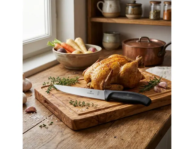 Μαχαίρι carving Victorinox Swiss Classic με μήκος λεπίδας 15cm - Black6.8103.15B