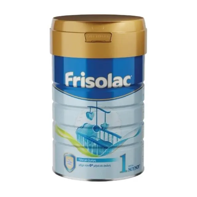 Frisolac 1 | Γάλα 1ης Βρεφικής Ηλικίας για Βρέφη Μέχρι τον 6ο Μήνα σε Σκόνη | 400gr