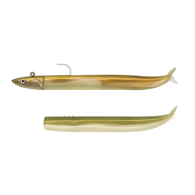 Σιλικονούχο Χέλι Fiiish Crazy Sand Eel No5 Combo CSE5005 Off Shore - 60gr Gold