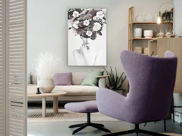 Clarisa 958138 – Εκτυπωμένη Φωτογραφία 80x120 cm σε Tempered Glass Άσπρο 2