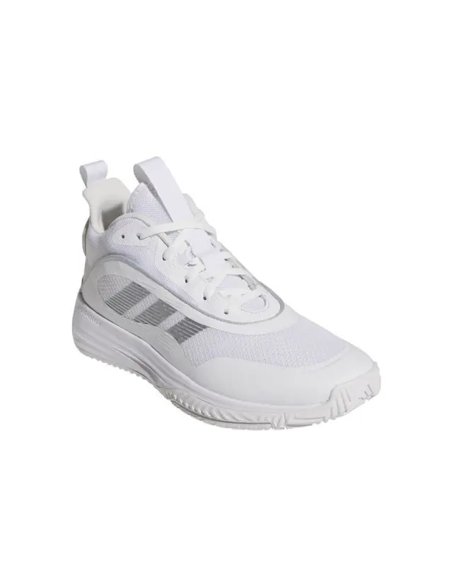 adidas Ownthegame 3.0 Μπασκετικά Παπούτσια Λευκά - 46 3