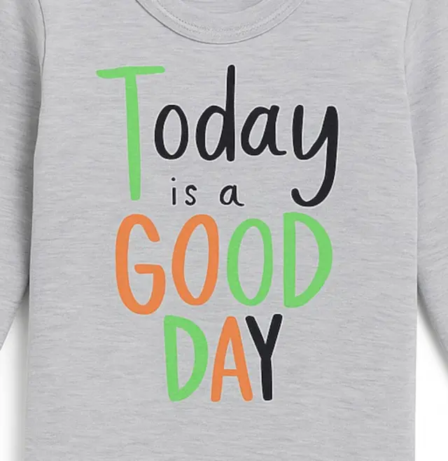 Κορμάκι Μακρυμάνικο Good Day Venere Grey 8020604 - 12 M (80cm) 2