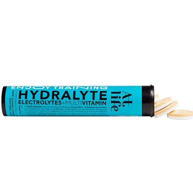 AtLife Hydralyte Electrolytes & Multivitamin Συμπλήρωμα Διατροφής Για Επίδοση & Ισορροπία, 20 Αναβράζοντα Δισκία 2