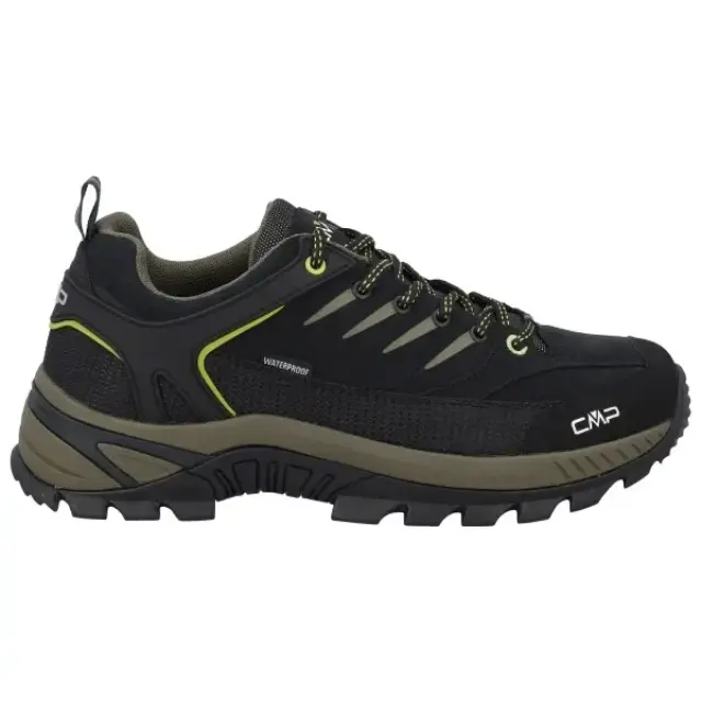 CMP Men's Rigel 2.0 Low Trekking WP Ανδρικά Αδιάβροχα Παππούτσια Ορειβασίας Deep Piombo - 47