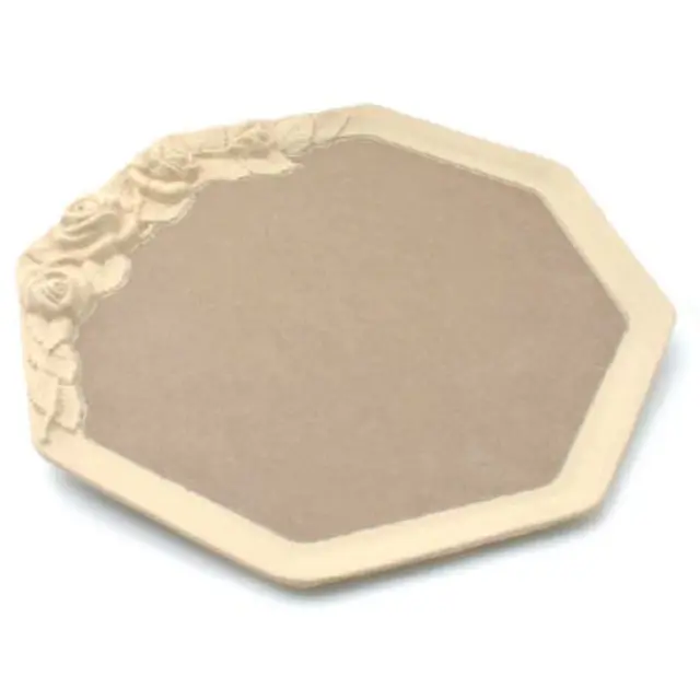 Δίσκος σερβιρίσματος mdf εξάγωνο , 40x40cm